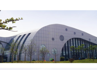 怒江会议中心外景网架工程